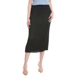 Lafayette 148 New York Womens Pull-On Midi Skirt, Blue